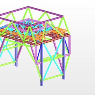 structure vue 3d