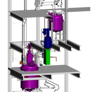 Vue 3D unité